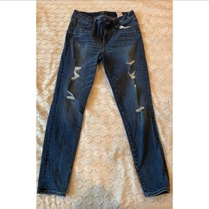Abercrombie Curve Love High Rise Super Skinny Jeans